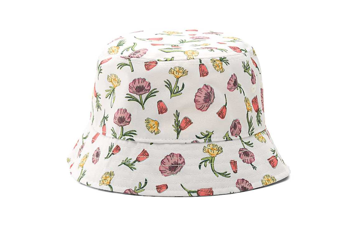 (WMNS) Vans Hankley Bucket Hat 'White Red Yellow Green' VN0A3ILLY0E