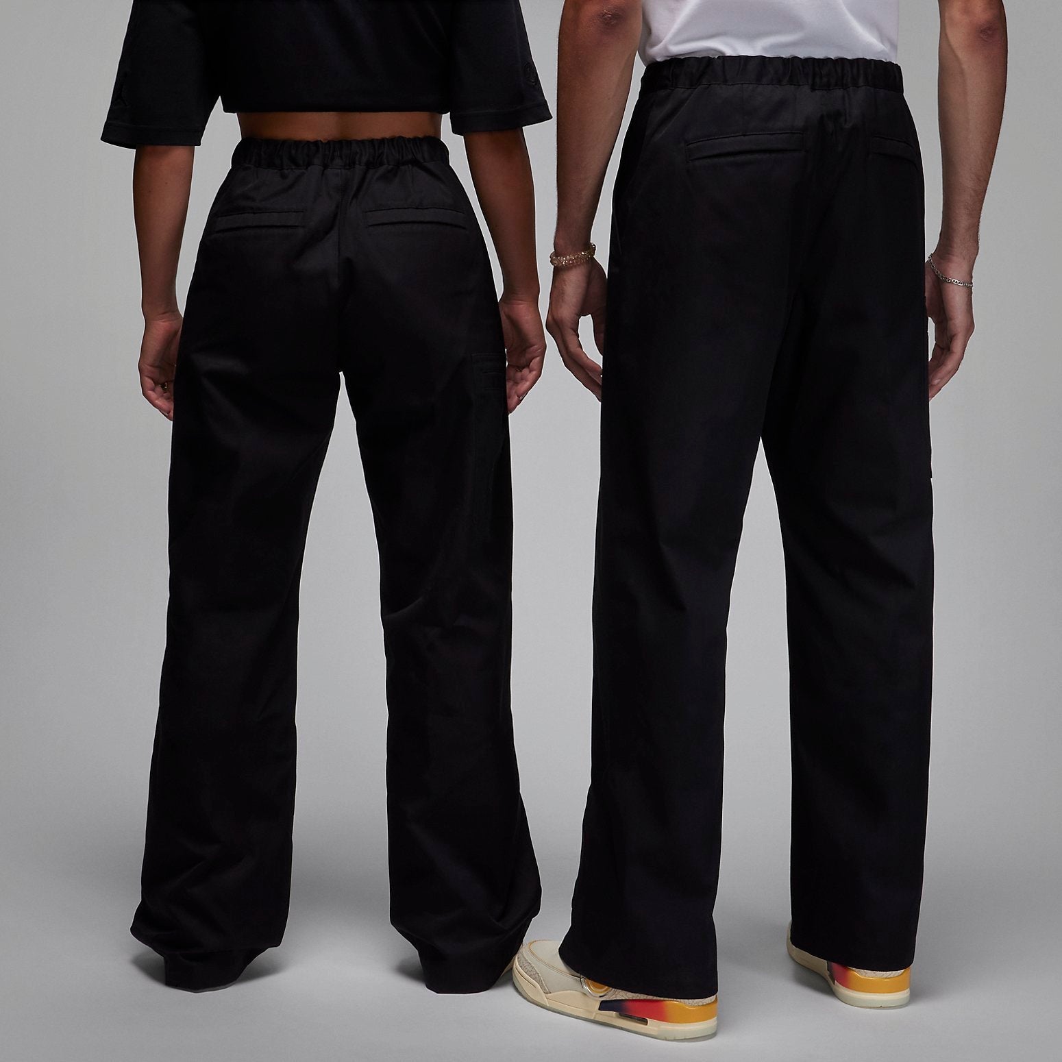 Air Jordan x J Balvin Woven Trousers 'Black' FJ6137-010