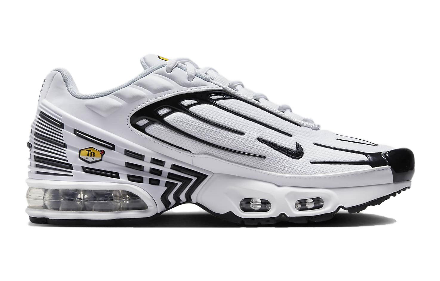(GS) Nike Air Max Plus 3 'White Black' FN3845-100