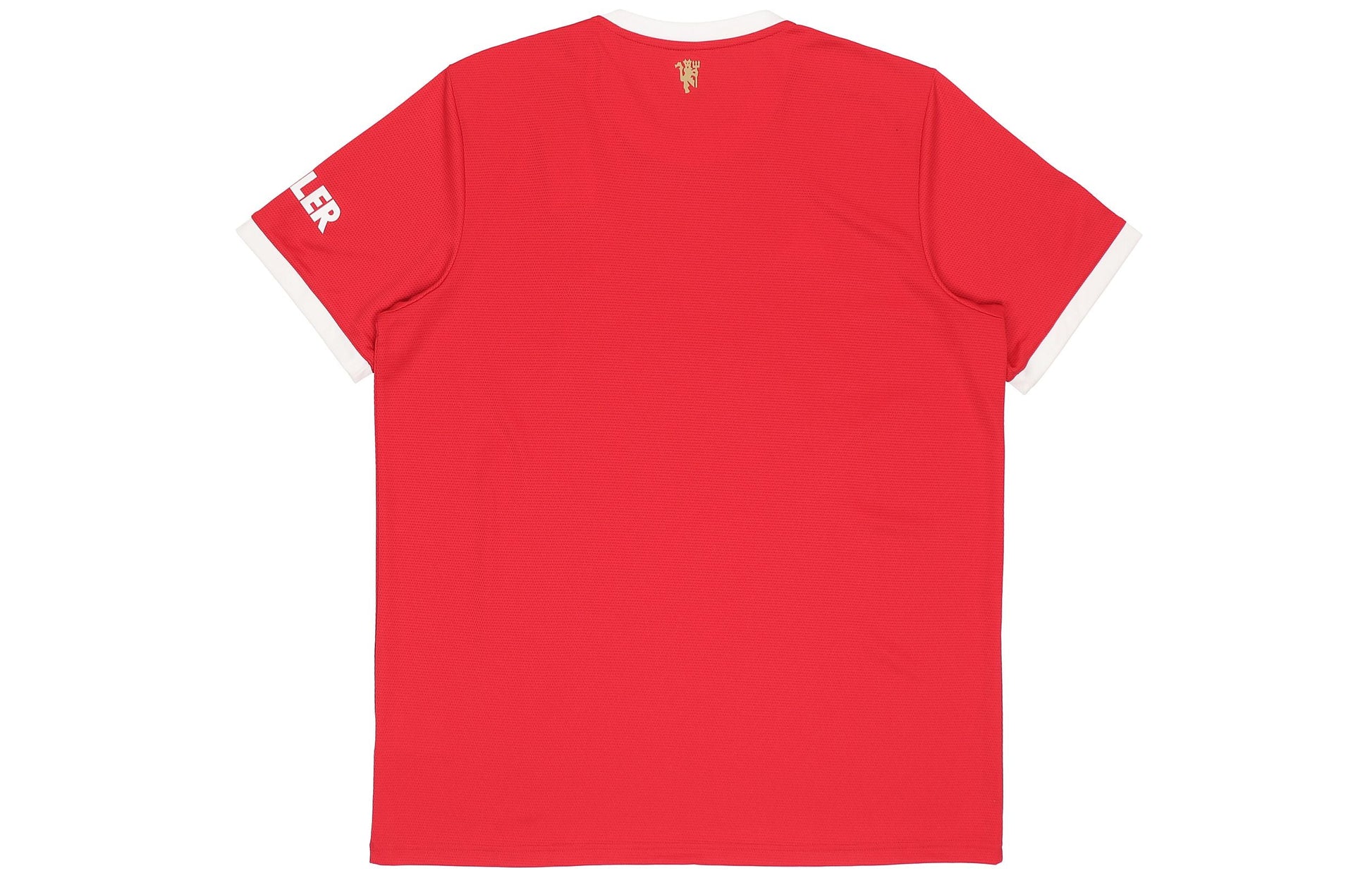 Men's adidas 21-22 Season Manchester United Home Fan Edition Sports Short Sleeve Red Jersey H31447