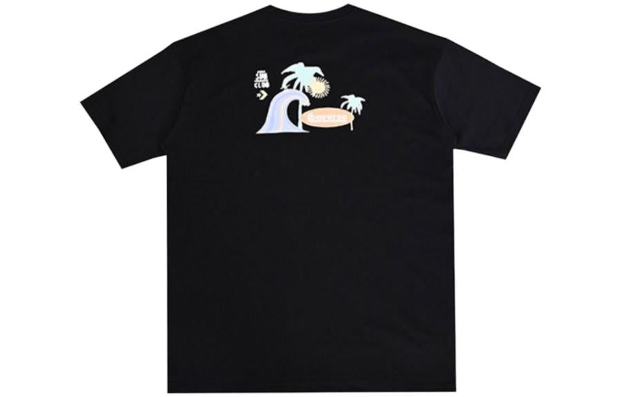 Converse Summer Beach Tee Asia Sizing 'Black' 10025877-A02
