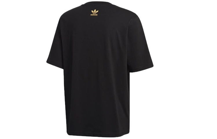 adidas originals Tee SS Casual Sports Round Neck Short Sleeve Black GC8692