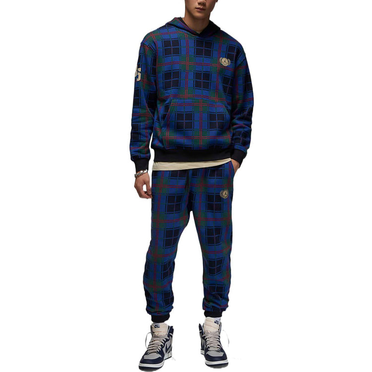 Air Jordan printed hoodie 'Blue' DV1580-333