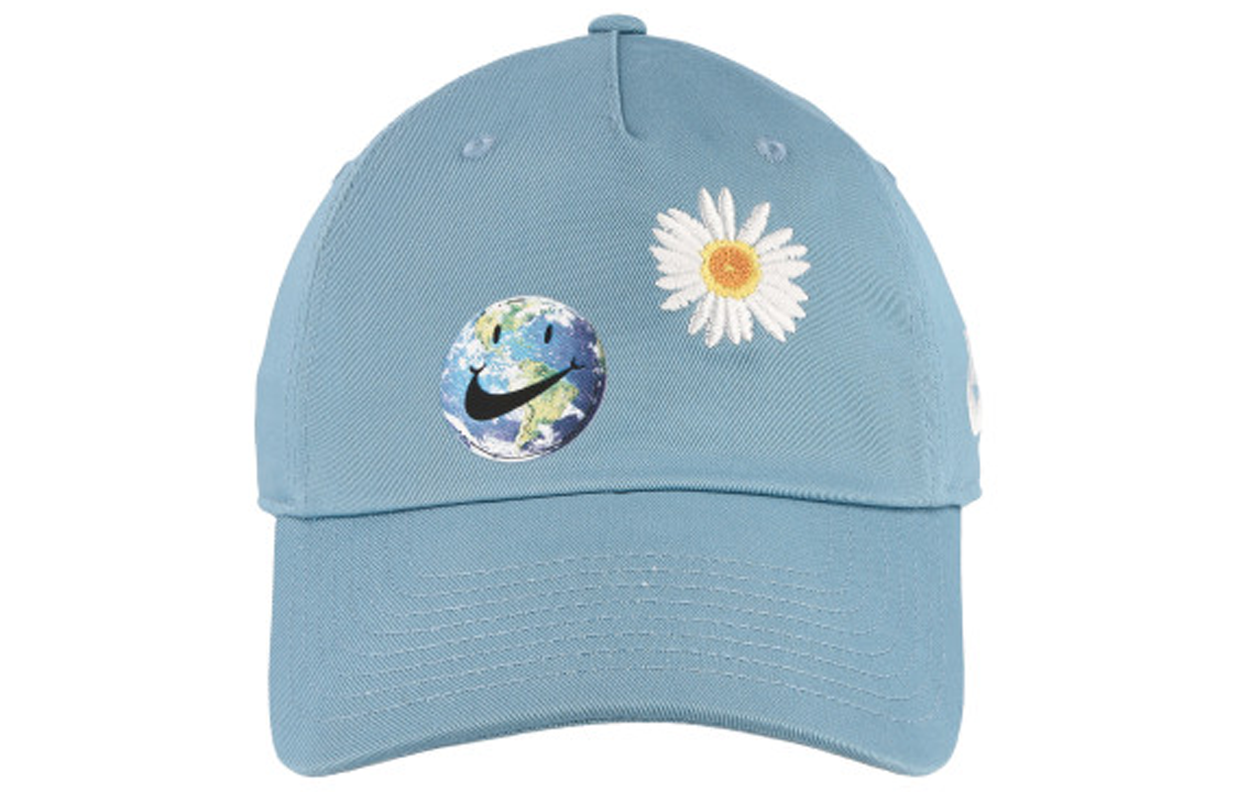 (WMNS) Nike Sportswear Heritage86 Smile Floral Hat Cap 'Blue' DR2945-494