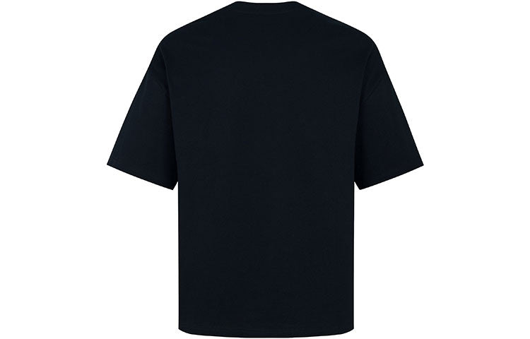 Mitchell & Ness x NBA Miami Heat Throwback Logo T-shirt 'Black' MNJYSST230095-BLACK