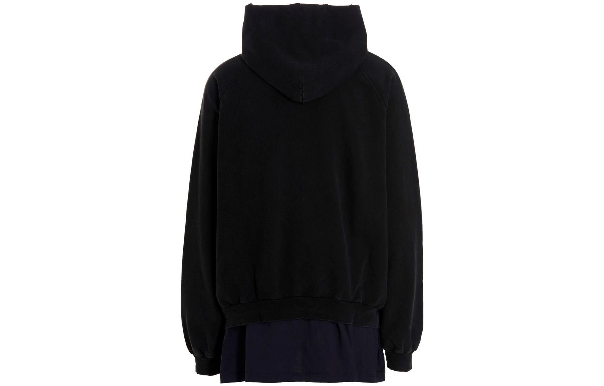 Balenciaga BB Be Different Patched T-Shirt Hoodie 'Black' 720406TNVV11070
