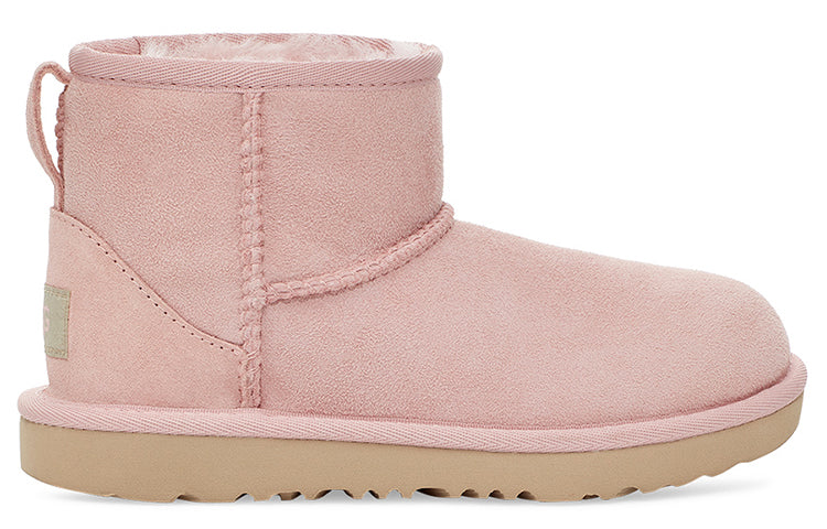 UGG Classic Mini II Fleece Lined Big Boys Pink 1017715K-PCD