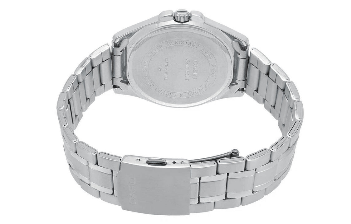 CASIO Quartz SilverBlack Analog LTP-2088D-1A2
