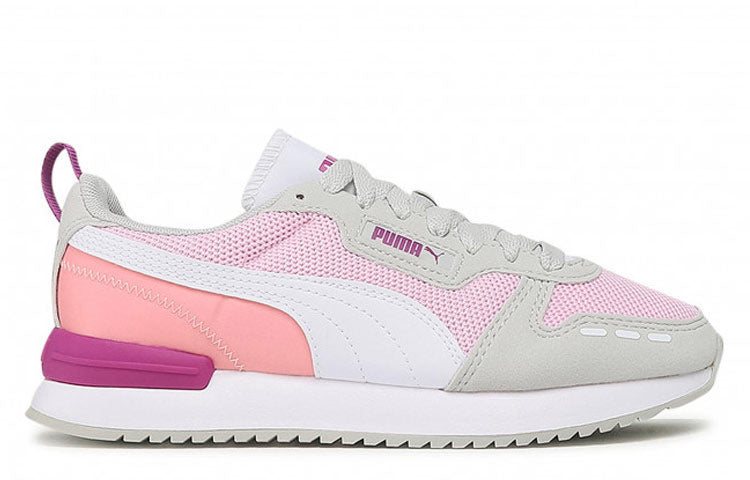 PUMA R78 Low Top Running Shoes Pink/Grey 373117-28