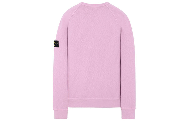 Men's STONE ISLAND Round Neck Pullover Pink 721566060-V0086