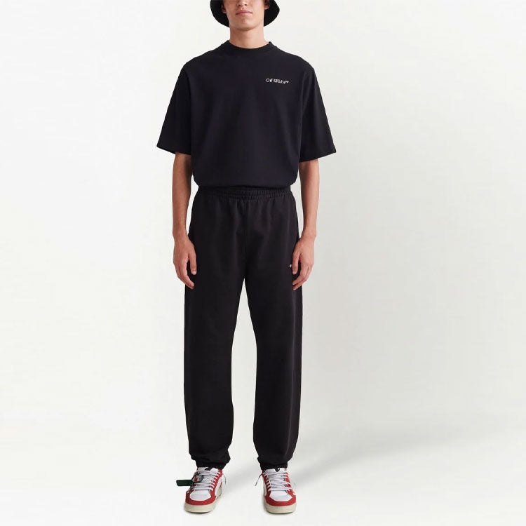 OffWhite SS22 Bundle Feet Sports Pants 'Black' OMCH043C99FLE0011001