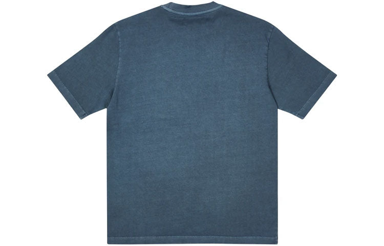PALACE Solid Color Alphabet Short Sleeve Unisex Blue P20ES067