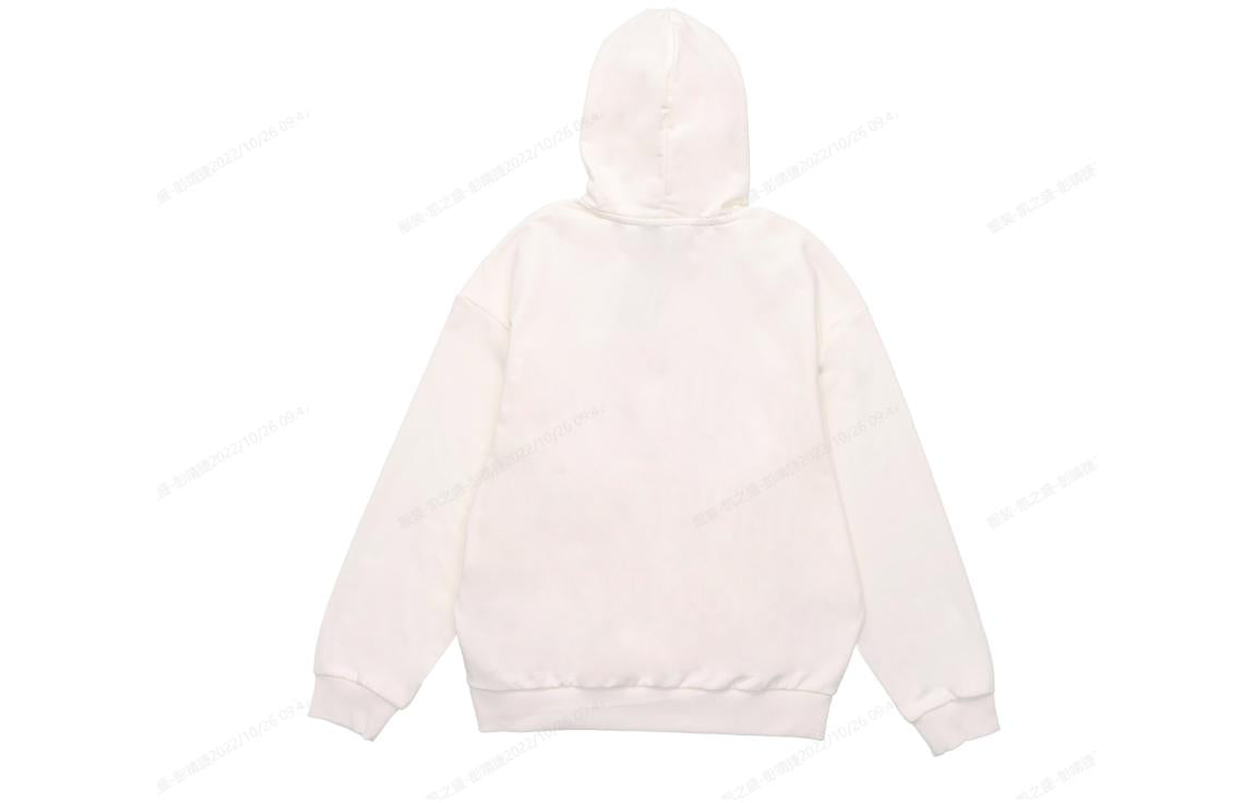 New Balance Logo Print Hoodie Asia Sizing 'White Tan' 5CC44353-IV