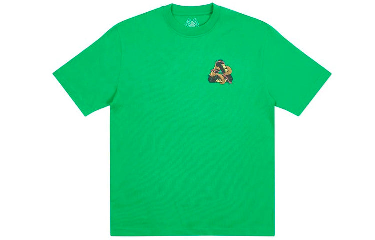 PALACE Hesh Mit Fresh Logo Short Sleeve Unisex Green PAL-FW20-06