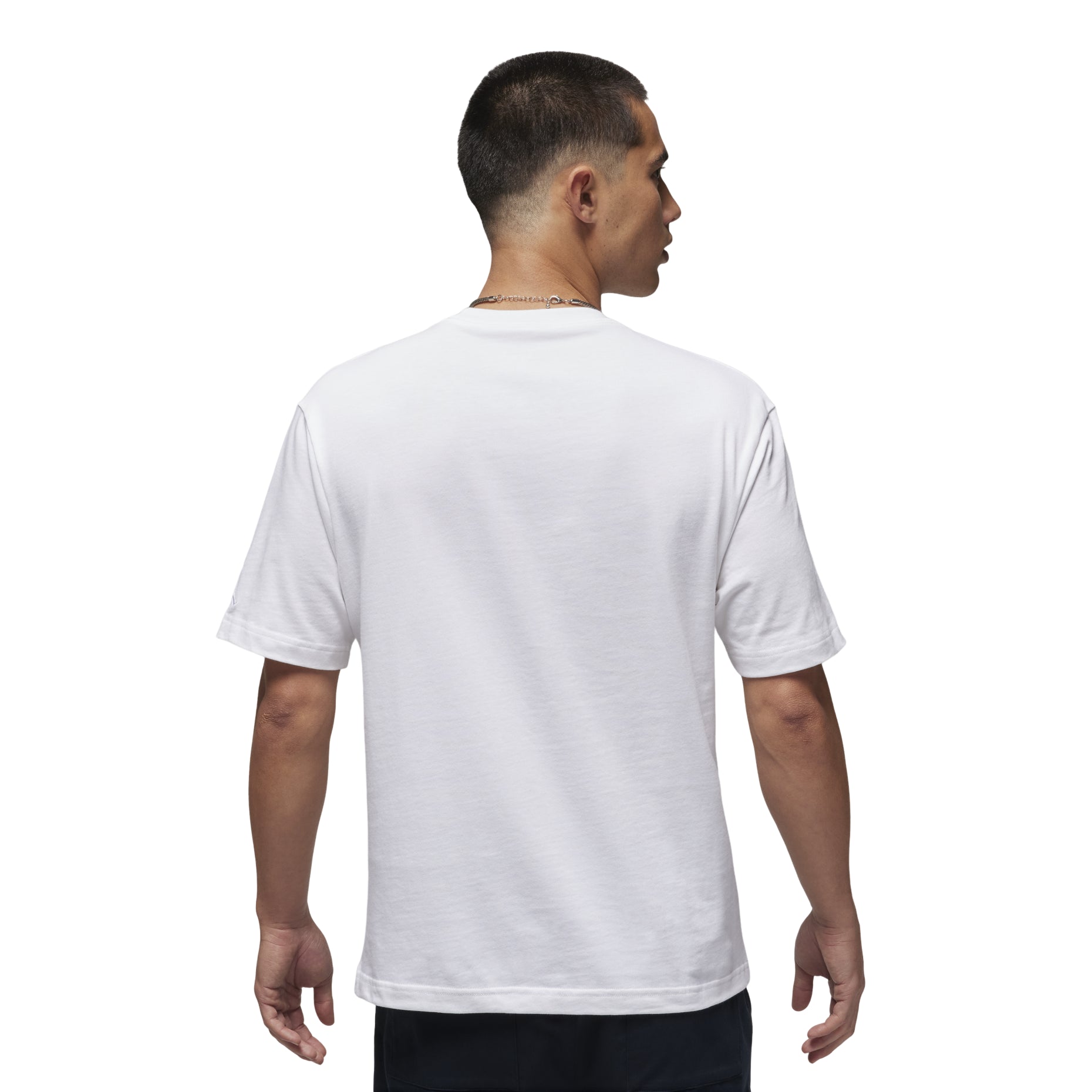 Air Jordan Brand Embroidered Patch T-Shirt Asia Sizing 'White' FN5983-100