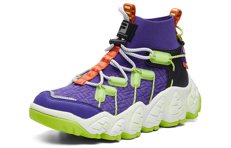(WMNS) FILA Apennines Hi Top Purple/Green A12W044713FDB