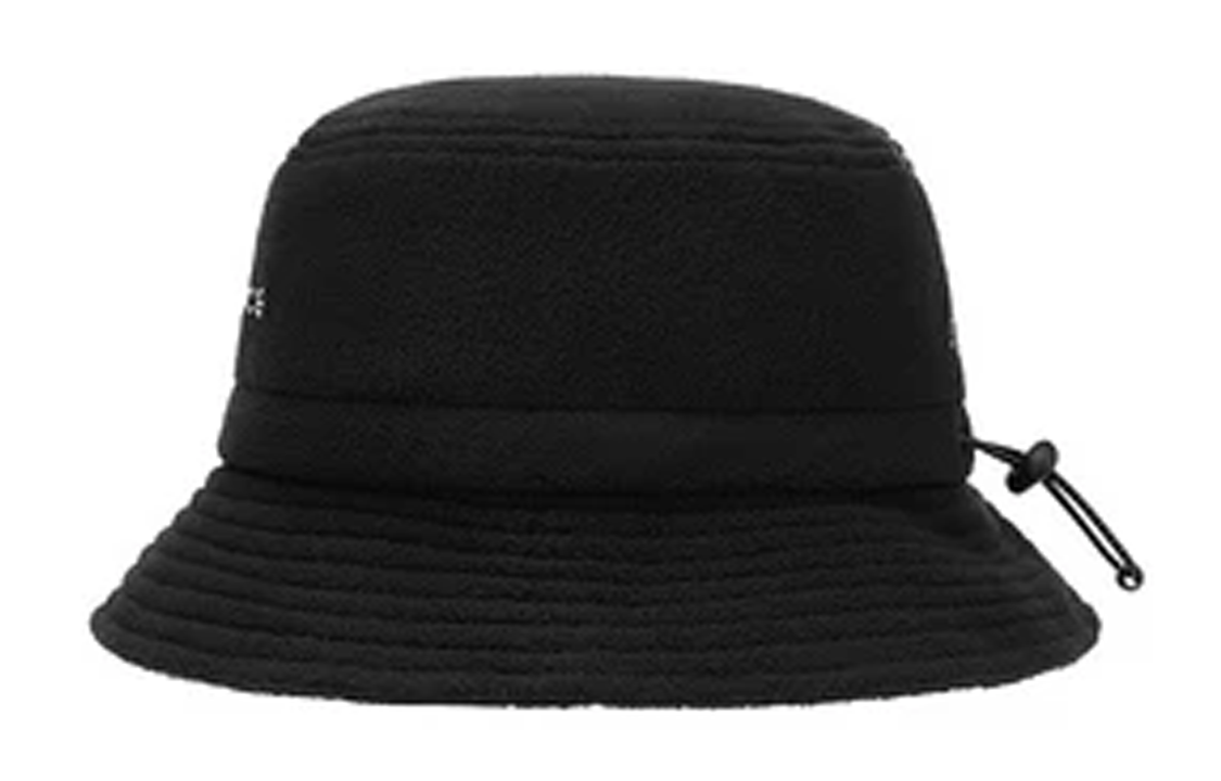 New Balance Wordmark Logo Fleece Bucket Hat 'Black' LAH14002-BK