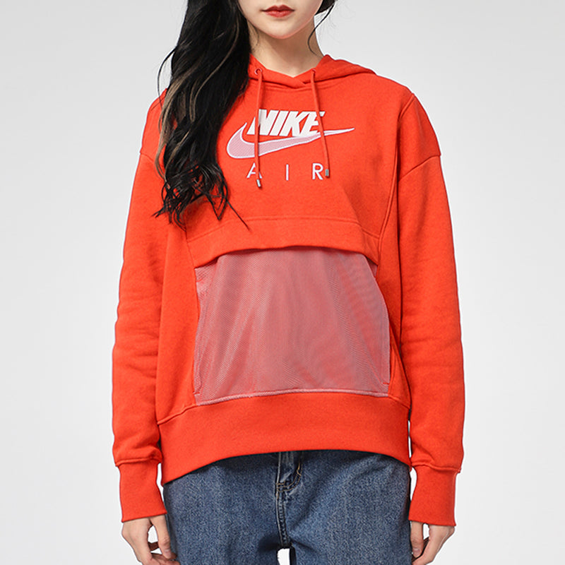 (WMNS) AS W Nike Sportswear Air Hoodie CHILE Red CZ8621-675
