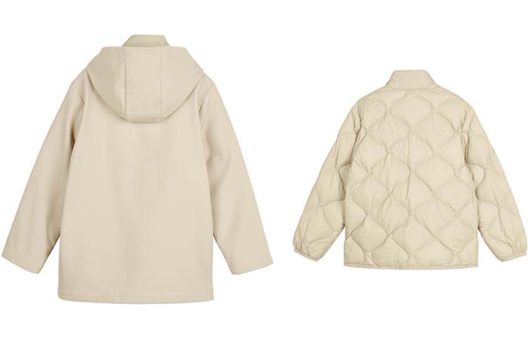 (GS) Skechers Stroll Series 3-In-1 Down Jacket 'White' L423K060-01CG