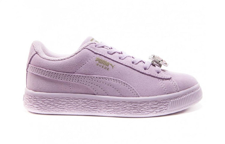 (PS) PUMA Suede Jewel Ac Ps Casual Shoes Pink 367619-02