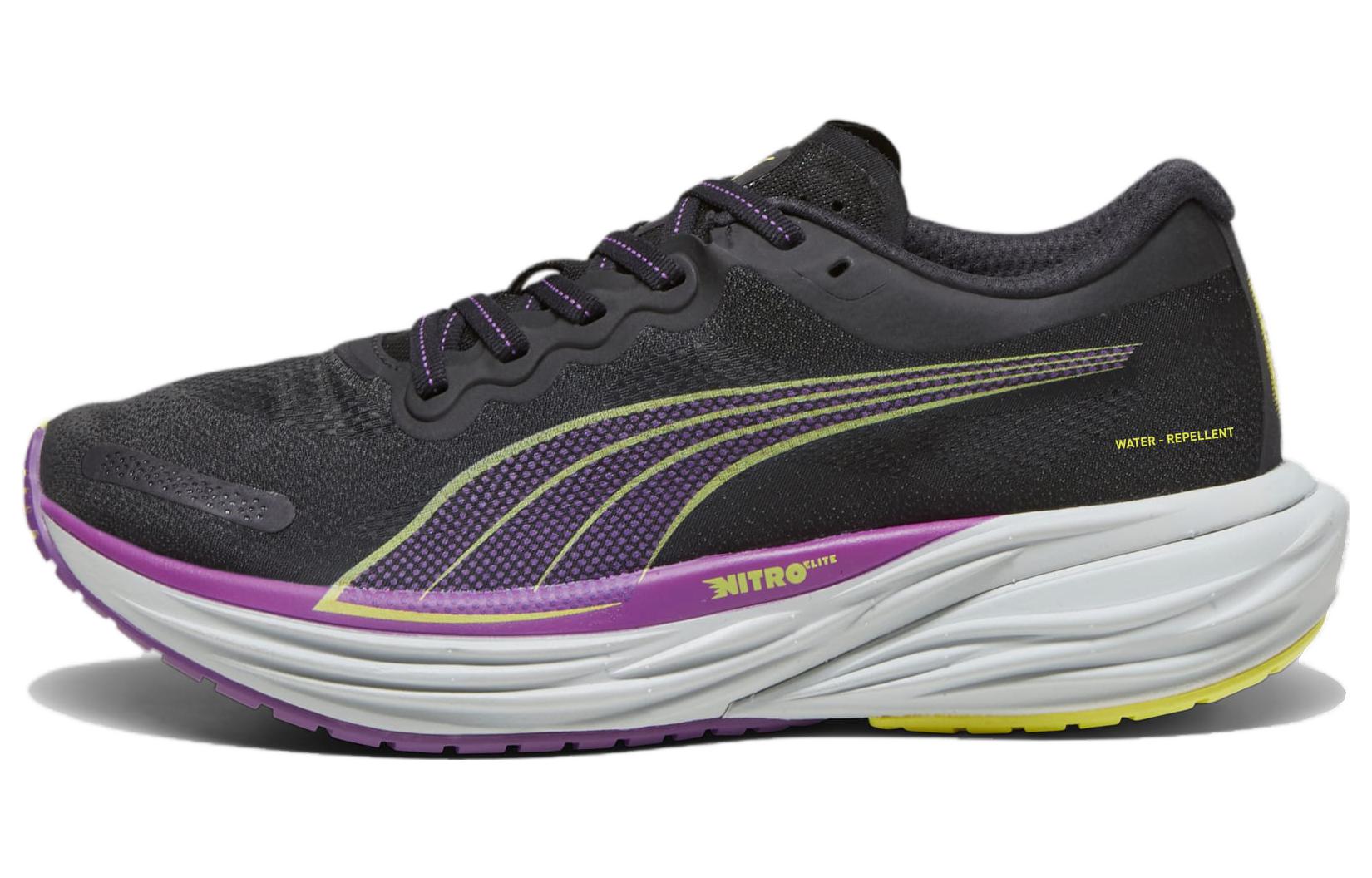 (WMNS) PUMA Deviate Nitro 2 'Black Purple Pop' 379135-02