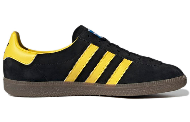 adidas originals Athen Cozy Wear-Resistant Skate Shoes Black Yellow Unisex 'Black Yellow' H01812