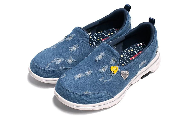 (WMNS) SKECHERS Go Walk 5-Denim Attraction 124212-DEN