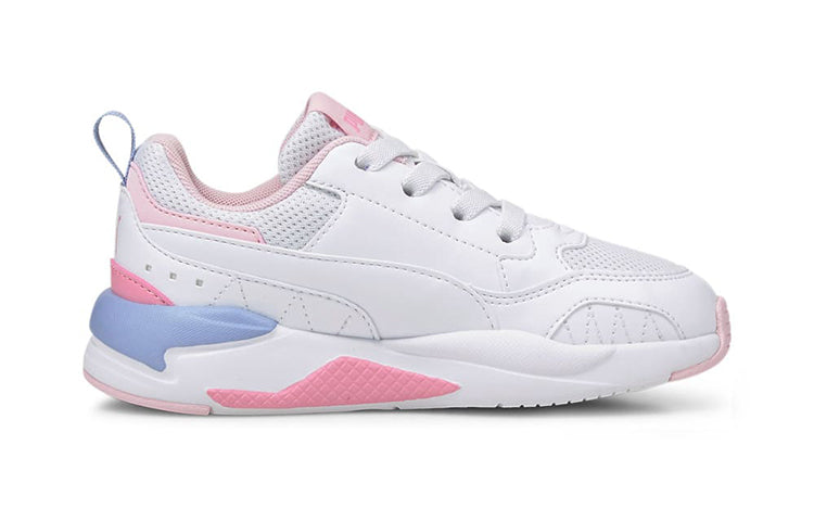 (PS) PUMA X-Ray 2 Square Running Shoes White/Pink/Blue 374192-08