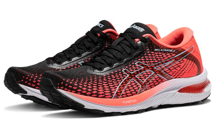 (WMNS) ASICS Gel Stratus 2 Knit 'Blazing Coral Black' 1012B224-700
