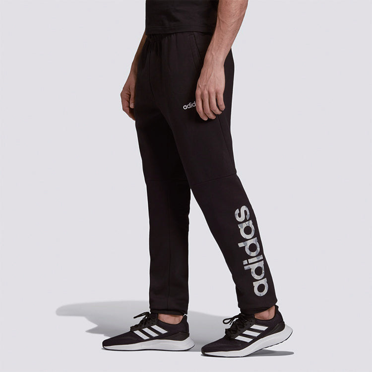 adidas E CAMO LIN PANT Sports Pants Men Black EI9747