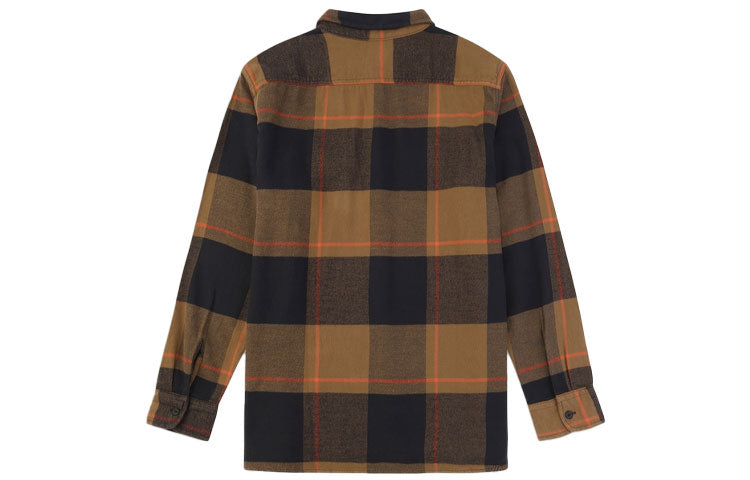 Men's Levis Pocket Plaid Long Sleeves Shirt Colorblock 19587-0137