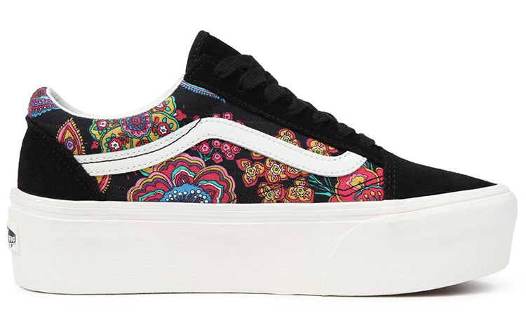 Vans Old Skool Stackform 'Black Pink Blue' VN0A7Q5MBLK