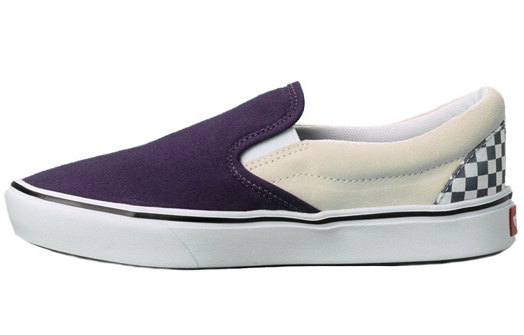 Vans Checkerboard Comfycush SLIPON SCHUHE 'Purple White' VN0A3WMDVO3