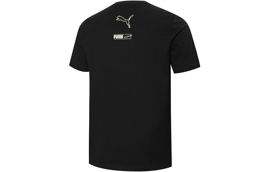 PUMA Foil Graphic Tee 'Black' 670878-01