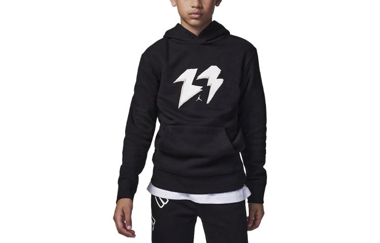 (GS) Air Jordan Flight MVP Hoodie 'Black' 95C501-023
