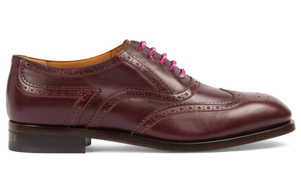 Gucci Lace Up Shoe 'Burgundy' 723694-1W600-6039
