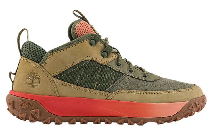 (WMNS) Timberland Greenstride Motion 6 Low Waterproof Hiking Boots 'Beige Nubuck' A2AVJEN7