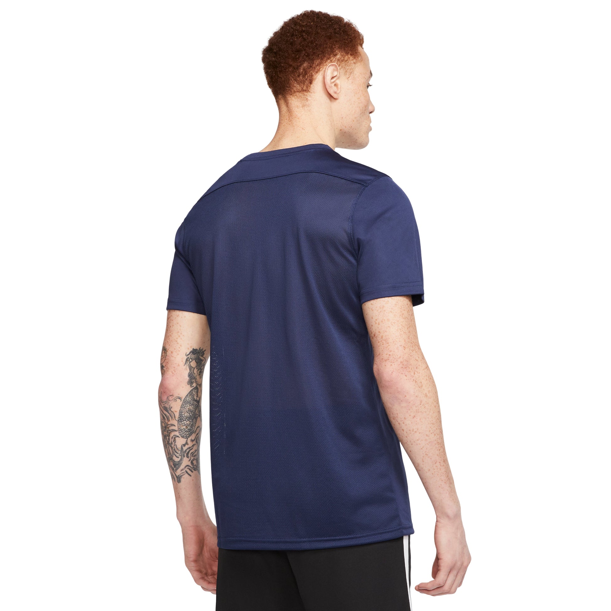 Men's Nike Dri-FIT Logo Printing Round Neck Pullover Short Sleeve Us Edition T-Shirt BV6708-410