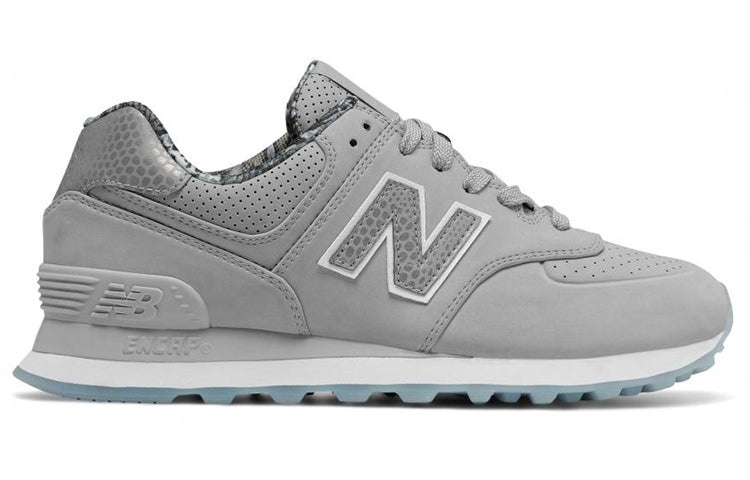(WMNS) New Balance 574 Lux Reptile 'Silver Mink' WL574SYA