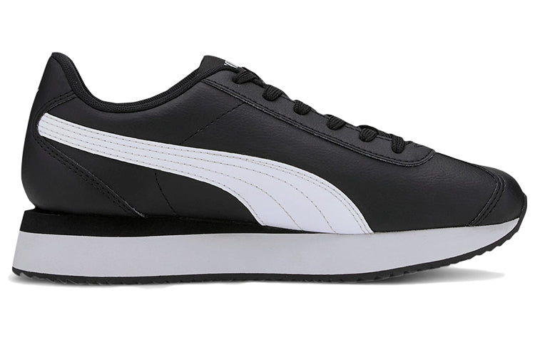 (WMNS) PUMA Turin-0 Stacked 'Black White' 371115-09