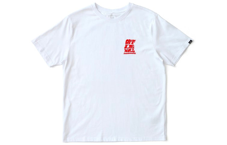 Men's Vans Art Collection Ohamking Printing Short Sleeve White VN0A4RAQWHT1