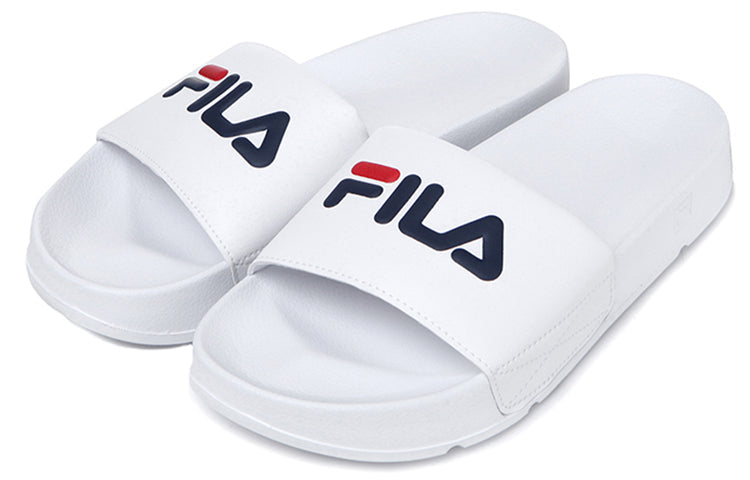 FILA Drifter Minimalistic White Korean Version Slippers FS1SLB1011X_WWT