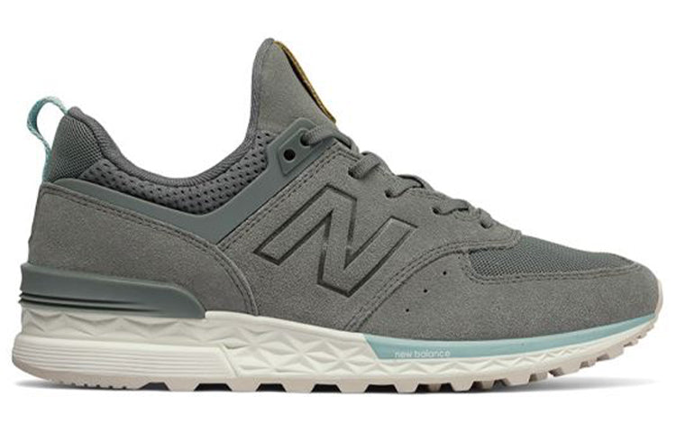 (WMNS) New Balance 574 Shoes Green/Grey WS574PMB