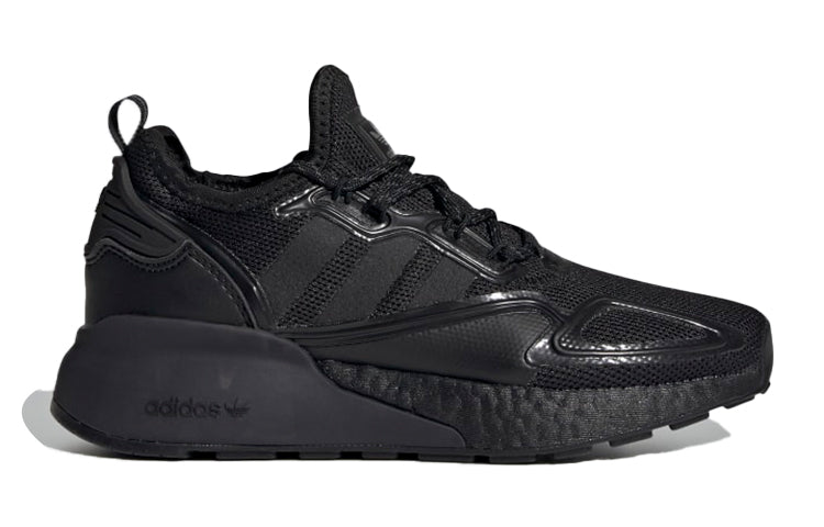 (GS) adidas ZX 2K Boost J 'Triple Black' FX7476