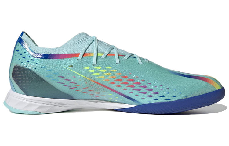 adidas X Speedportal.1 IN 'Al Rihla Pack - Clear Aqua' GW8439