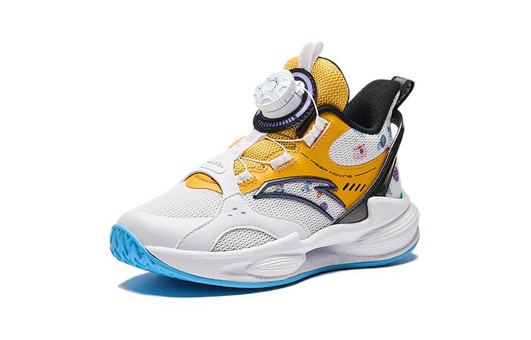 (PS) ANTA Basketball Shoes 'White Yellow Blue' A312429909-2