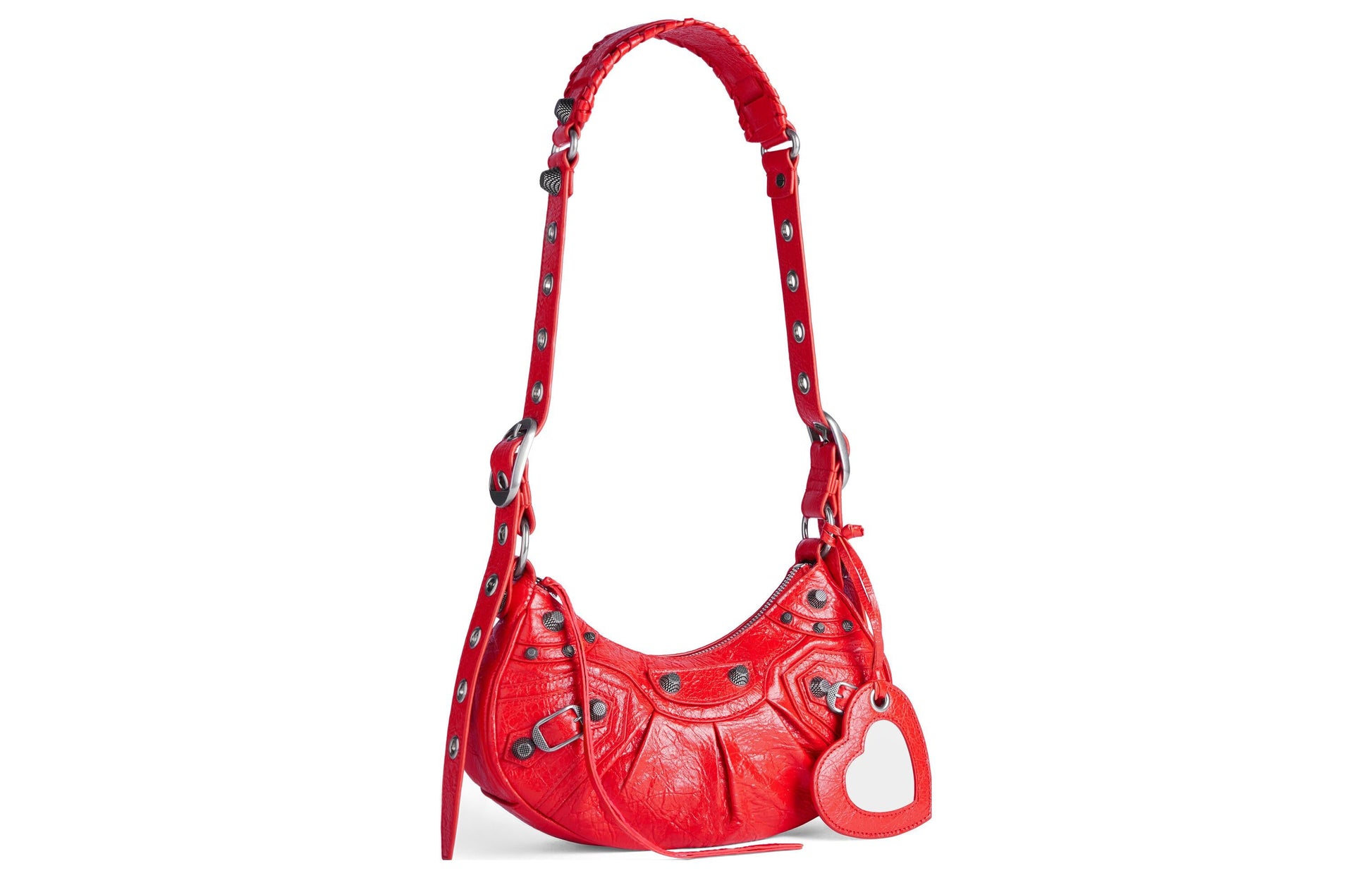(WMNS) Balenciaga Xs Le Cagole Shoulder Bag 'Tomato Red' 6713091VG9Y6534