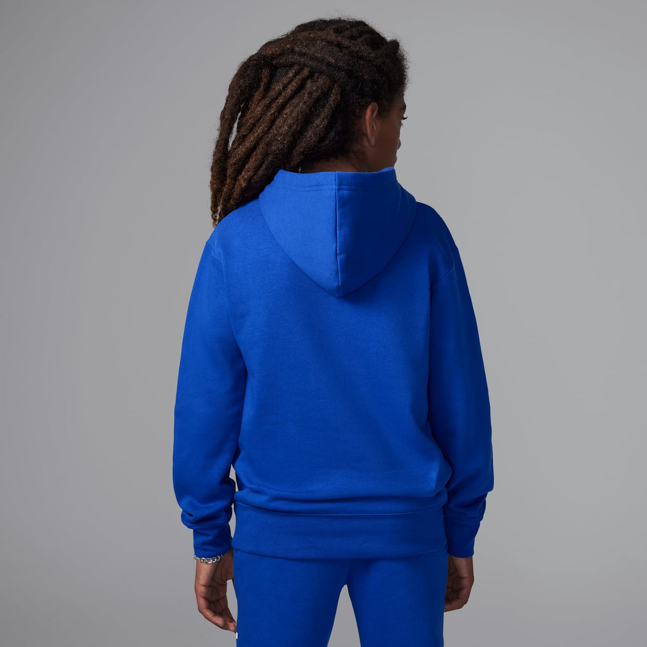 (GS) Air Jordan Baseline Pullover Hoodie 'Blue' 95D665-B5K