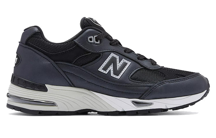 (WMNS) New Balance 991 Series Black/Blue W991MET