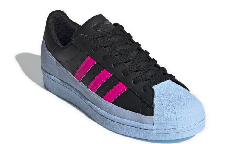 adidas originals Superstar MG Black/Blue/Pink FV3028